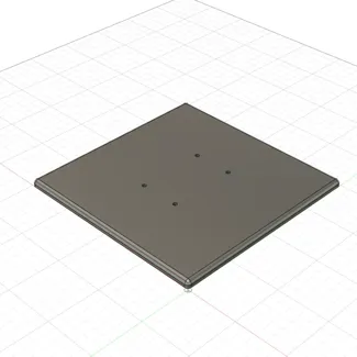 ams lite base for desk/wall mount by Ian Albinson