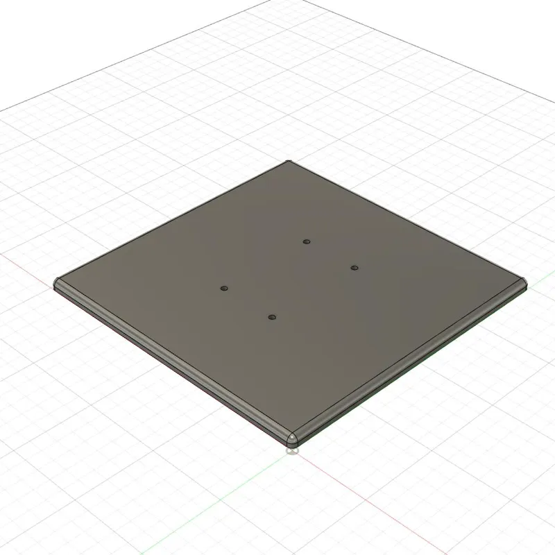 ams lite base for desk/wall mount by Ian Albinson