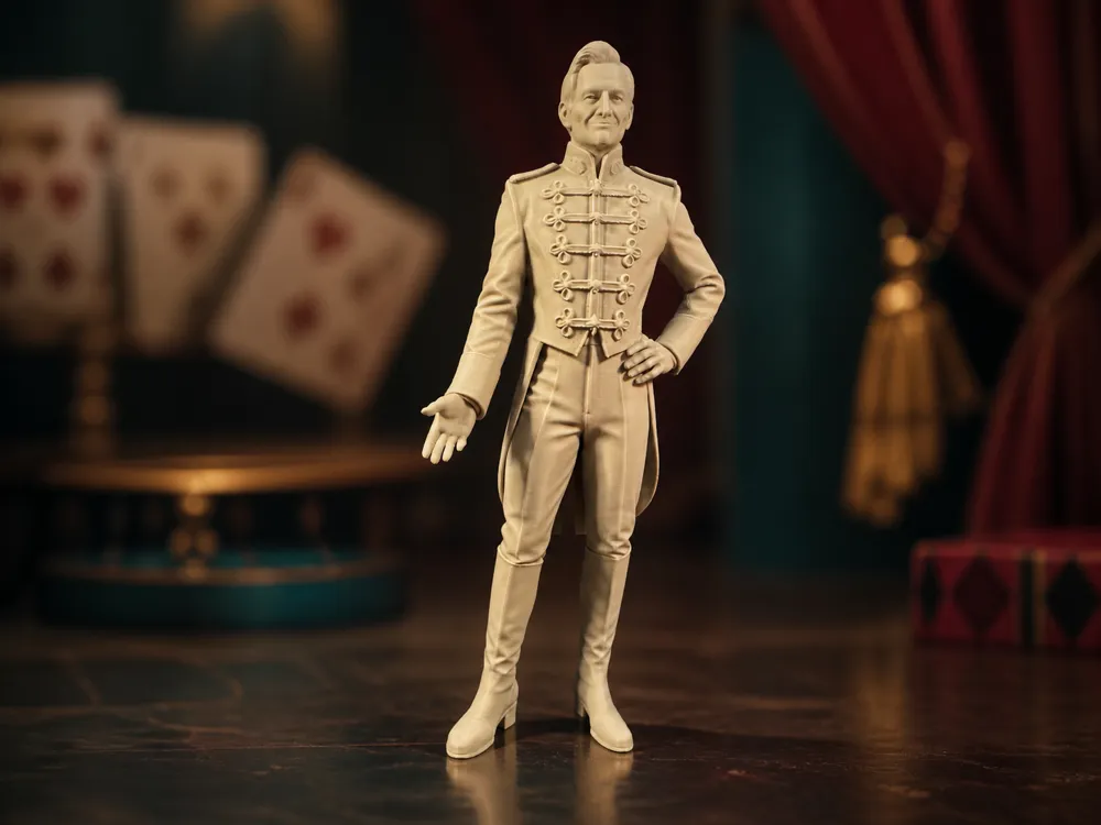 Figura decorativa: The Toymaker – Doctor Who Figure 1:10. Referencia del modelo original.