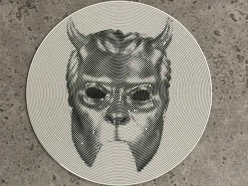 Spiral Vinyl Namless Ghoul Mask Ghost Band 