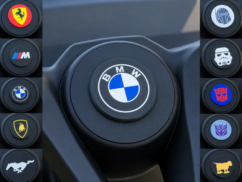 Lawn Mower Steering Center Cap - BMW