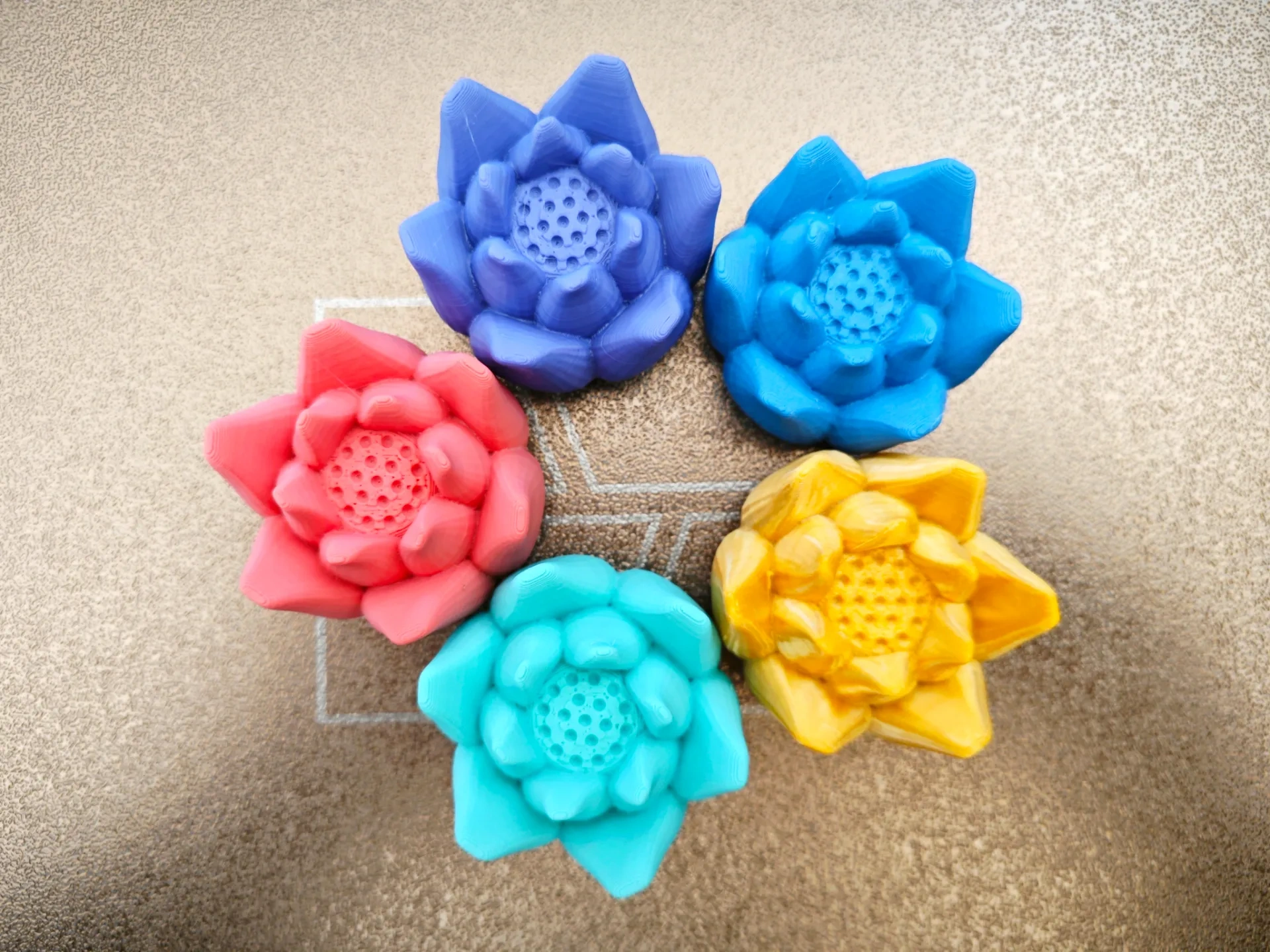 Miniatura 2 do modelo 3D 天华莲花（无需支撑优化版）