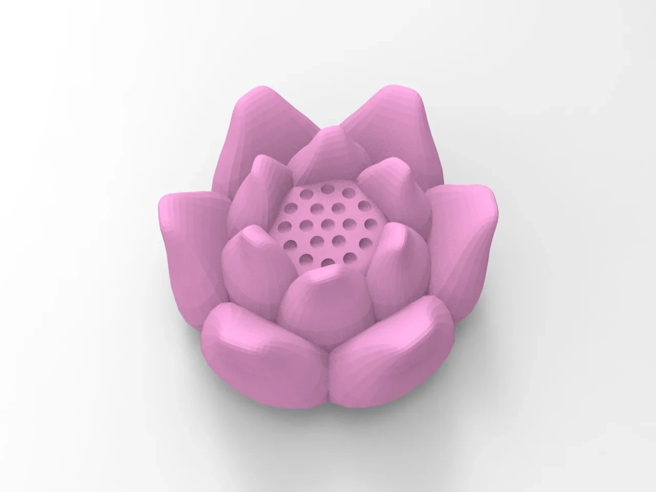 Miniatura 1 do modelo 3D 天华莲花（无需支撑优化版）