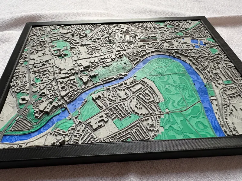 Chester, UK 3D City Model/Map