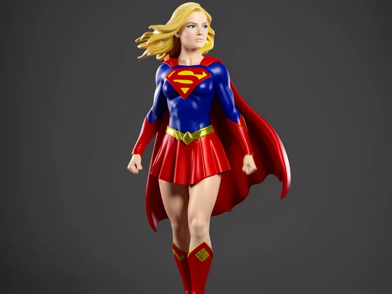 Supergirl Heroic Statue