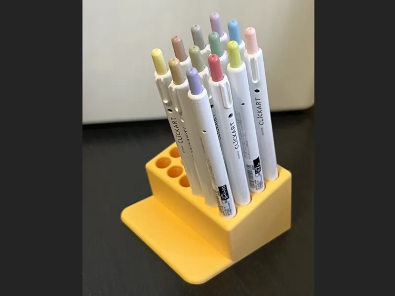 Multicolor Pen Holder for ZEBRA ClickArt