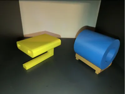 Bruder Forklift (Tinsmith's Coil Accessory)