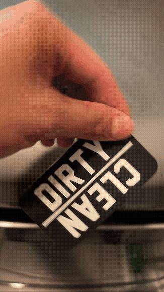 Dishwasher Dirty- Clean Clean Magnet