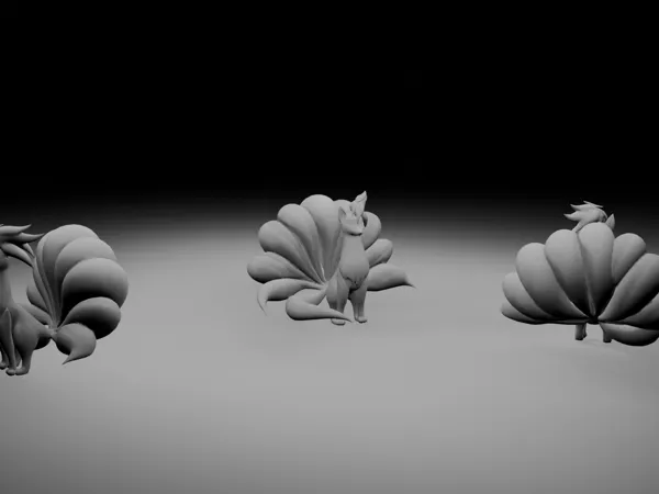 Figurine Ninetales — Pokémon