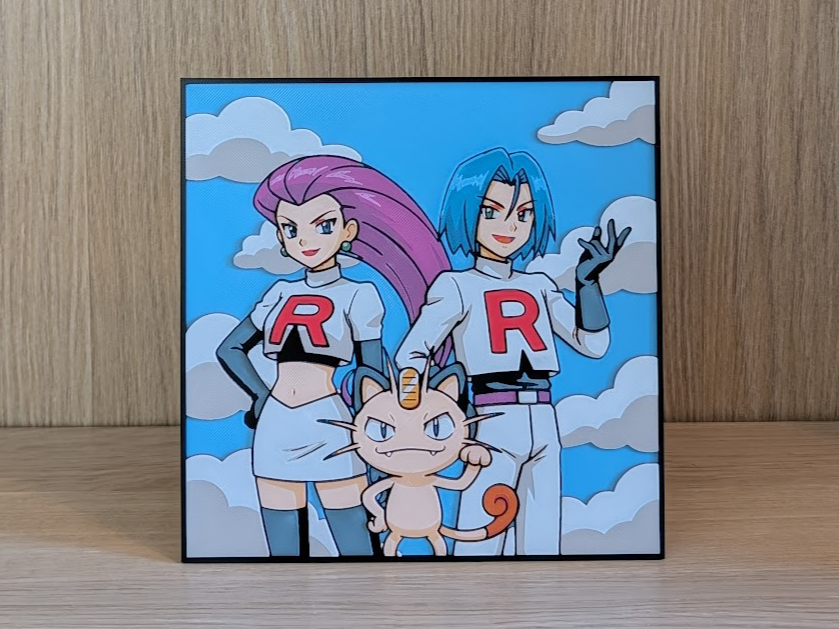 Team Rocket Hueforge & Frame