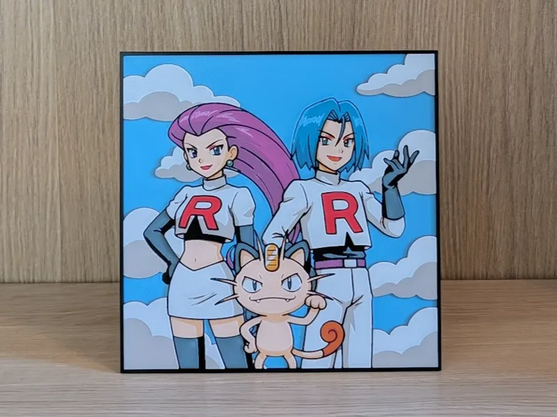 Team Rocket Hueforge & Frame