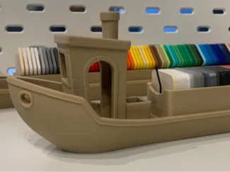 3DBenchy Cargo Barge for Bambu Lab Filament Swatch