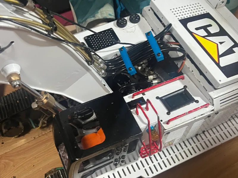 12比例模型挖掘机配件