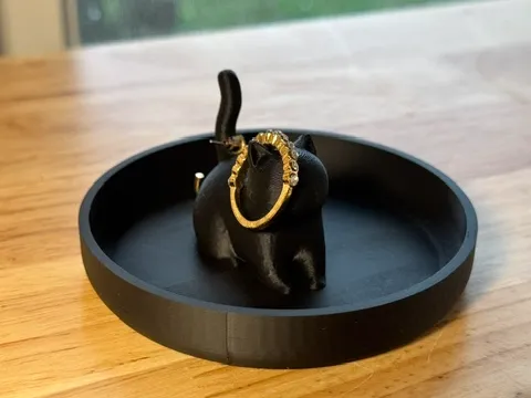 Chunky Cat Ring Dish