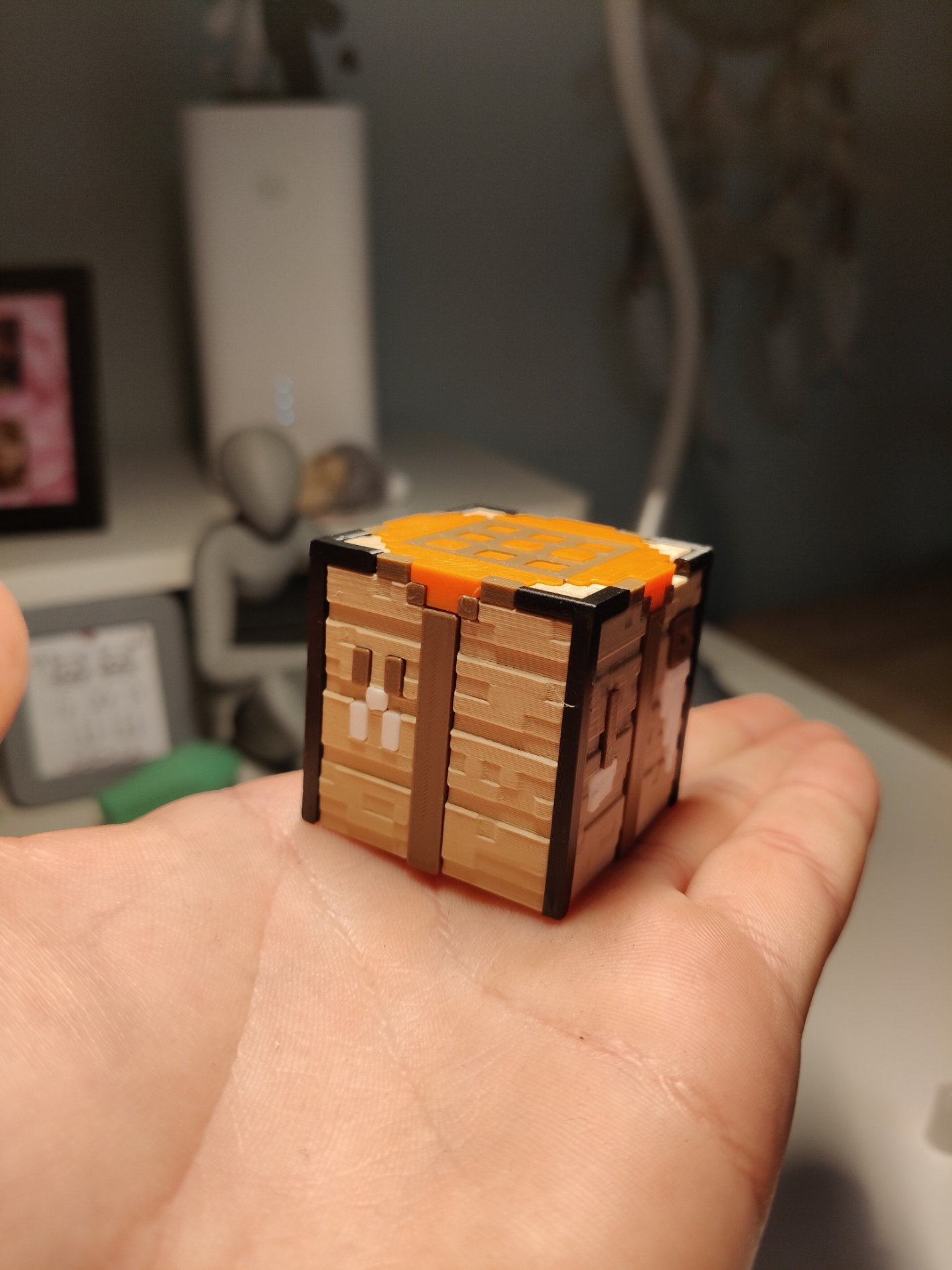 Miniatura 3 do modelo 3D NO AMS Minecraft Crafting Table 
