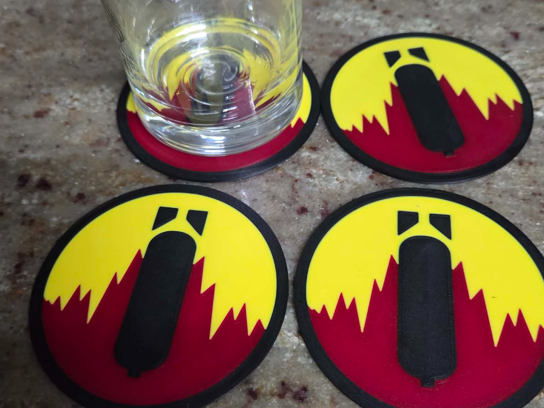Star Wars Ordnance Disposal Trooper Patch coasters