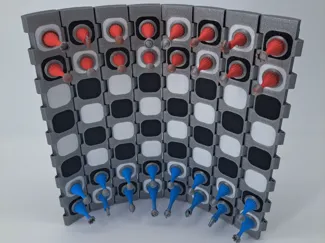 Print in Place - Starwars Roll-Up Chess Set