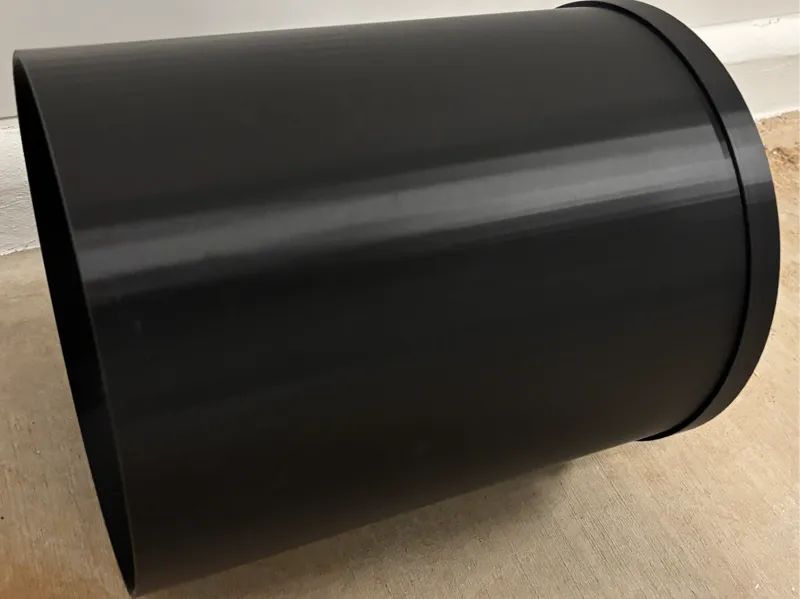 Duct 8in/200mm straight. exhaust, ac infinity fan