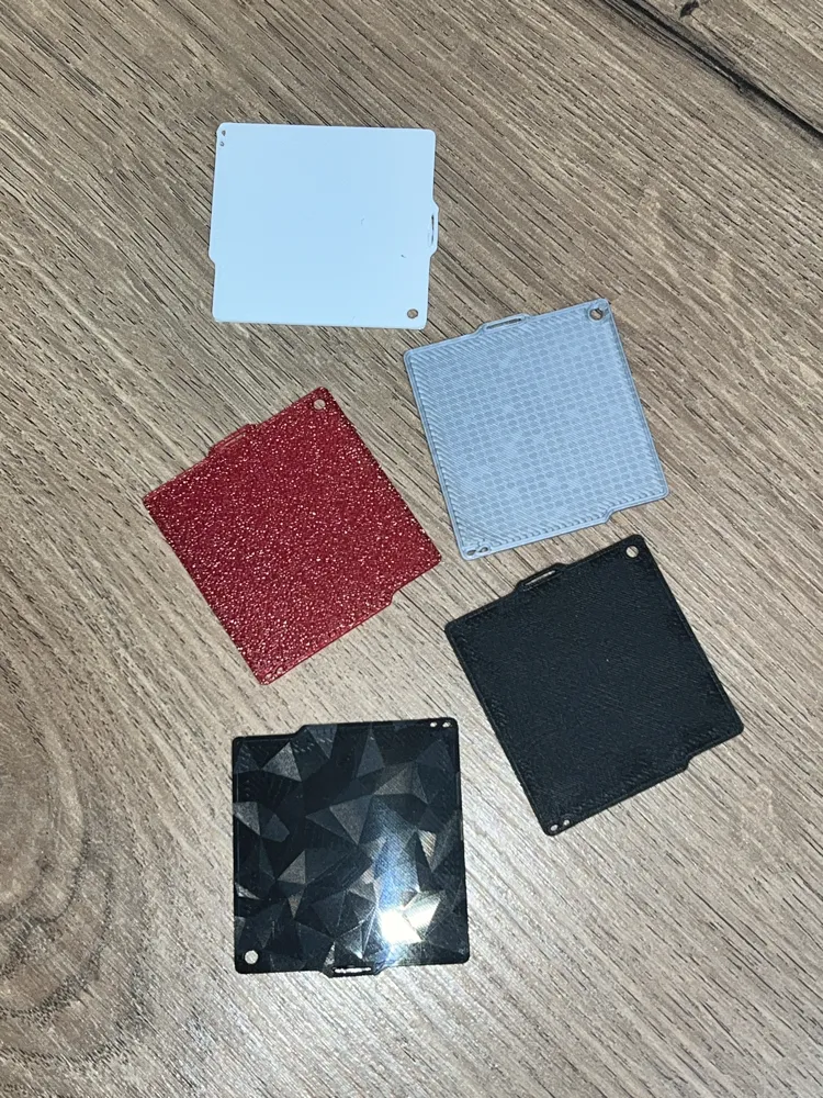 Mini Bambu Build Plates Samples - Free 3D Print Model - MakerWorld