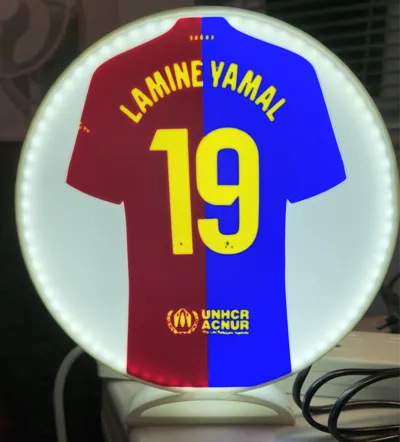 FC Barcelona Lamine Yamal Shirt Lightbox