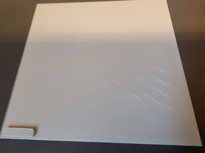 Miniature Build Plate Cleaner or First Layer Test