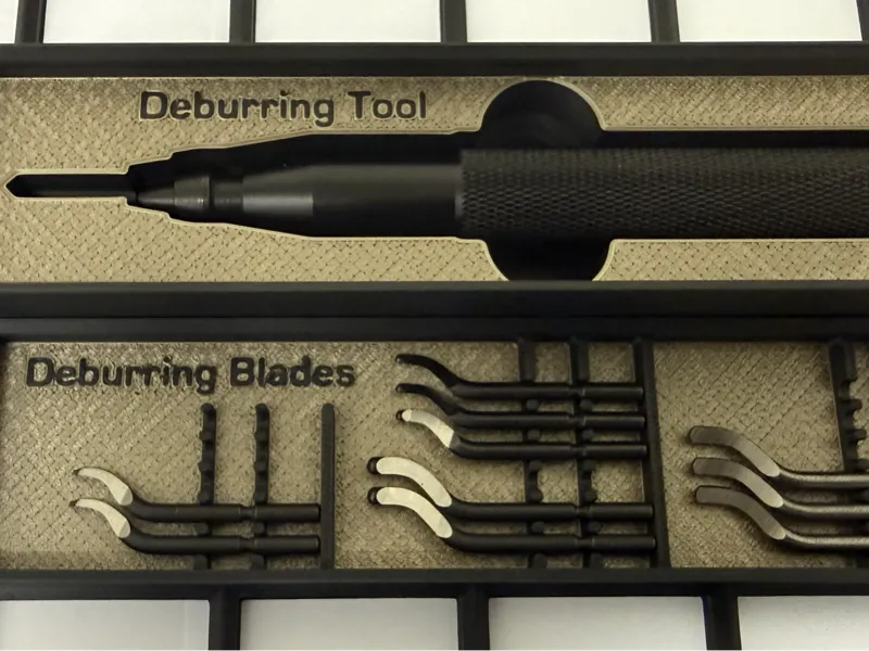 Makers Supply Deburring Tool Kit Gridfinity