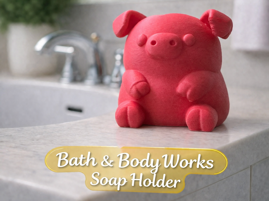Pig Bath & Body Works Soap Holder Simpleprint