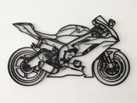 Déco murale Yamaha YZF R6 — photo 2