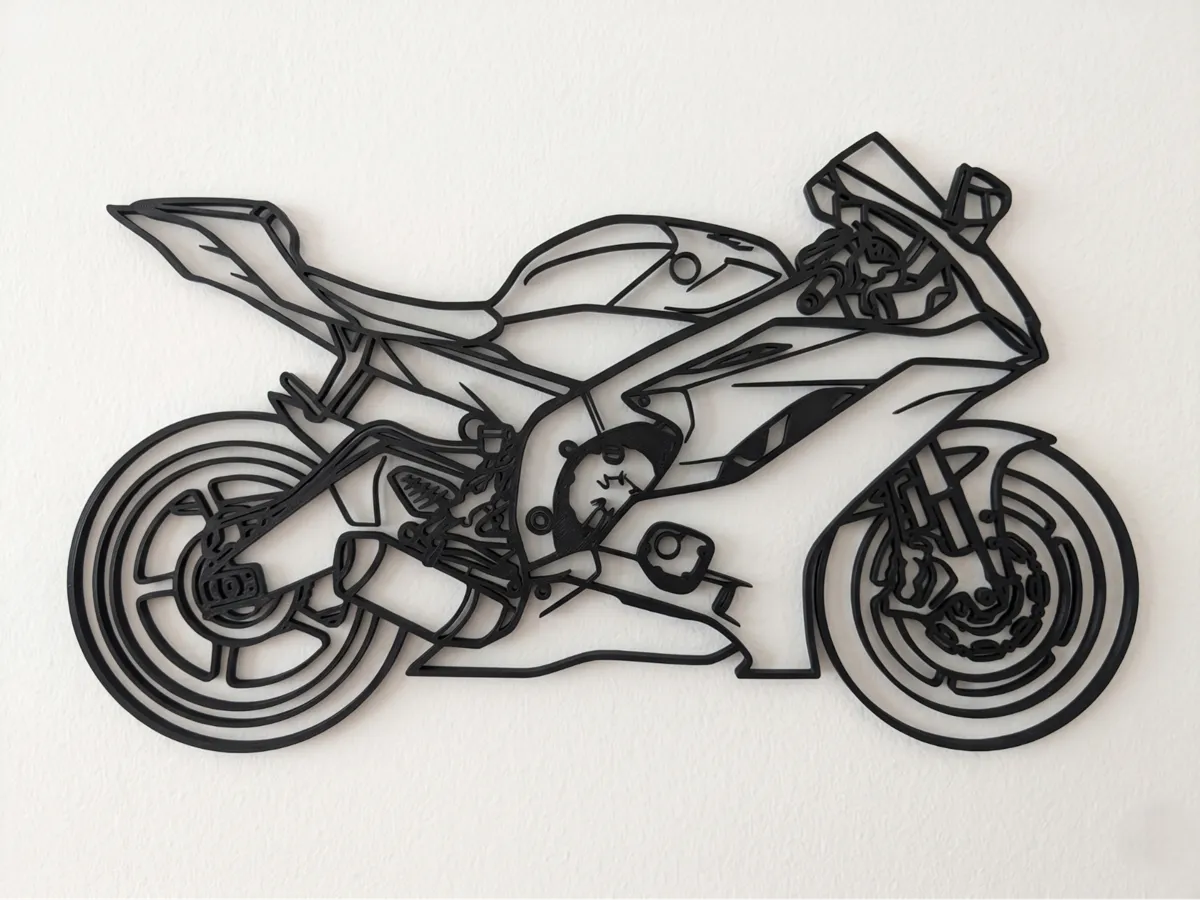 Déco murale Yamaha YZF R6