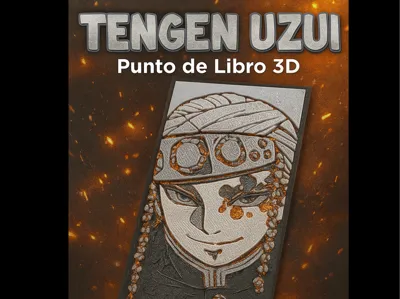 Tengen Uzui: Sound Hashira Demon Slayer Hueforge