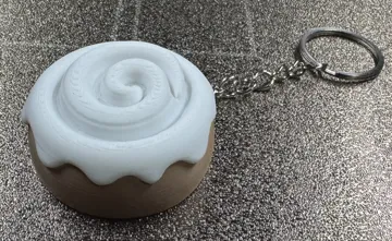 Llavero: Sweet Cinnamon Roll Keychain — vista de referencia 4
