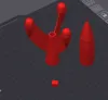 0.2mm layer, 2 walls, 15% infill, Single color, for A1 Mini