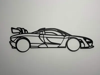 McLaren Senna Silhouette