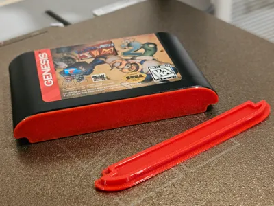 Sega Genesis Cartridge Dust Protector - TPU Only
