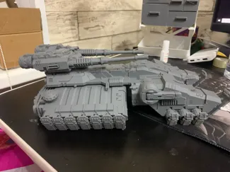 Big heavy tank for space knights astra e us