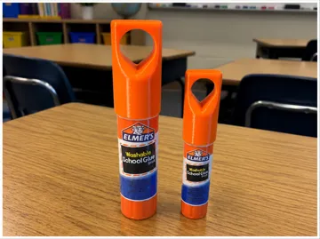 Tapa o cubierta: Elmer's Glue Stick Loop Assisted Cap Top 22g / 7g — vista de referencia 3