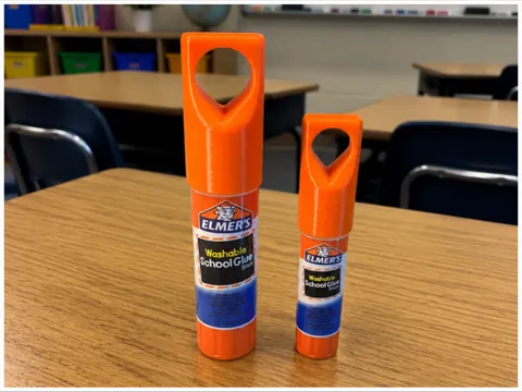 Tapa o cubierta: Elmer's Glue Stick Loop Assisted Cap Top 22g / 7g — referencia de MakerWorld