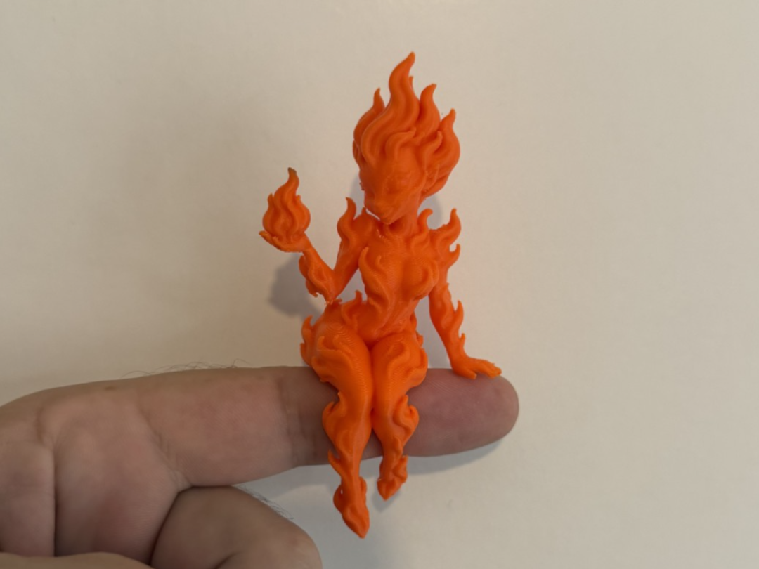 Fire sprite finger size - 1