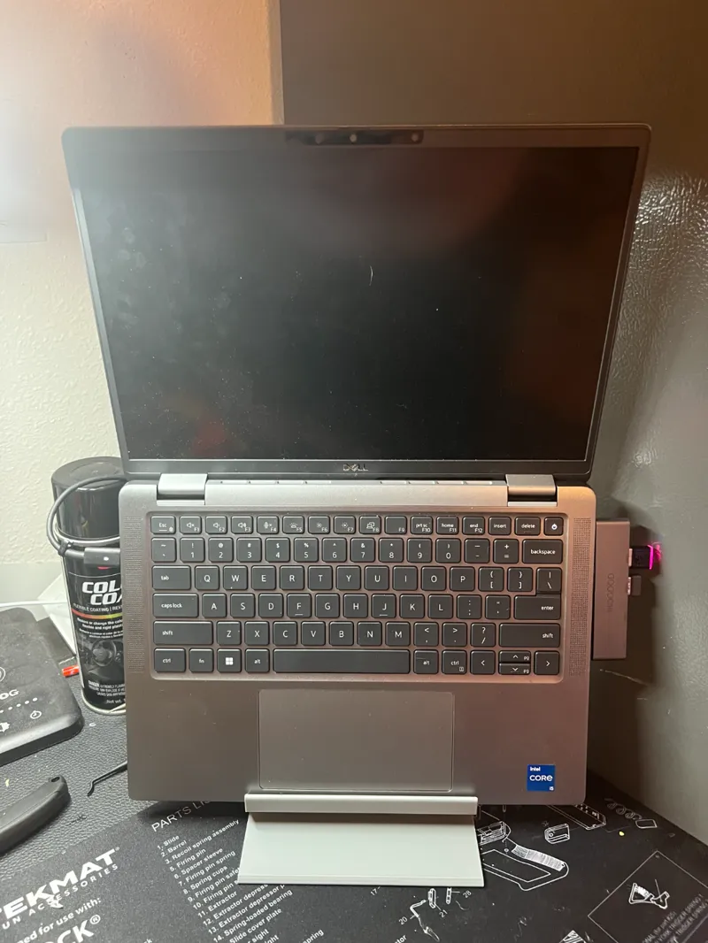 Vertical Laptop Stand