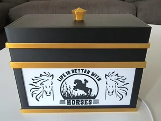 Modular secret jewelry box & nightlight Led 001