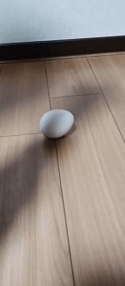 An Easter egg that really breaks