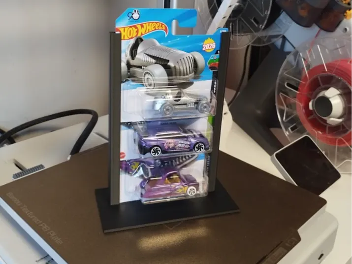 Expositor HotWheels versión pequeña