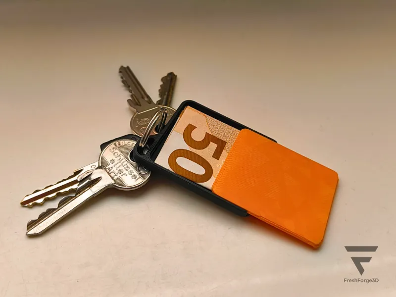 EDC CashStash Keychain