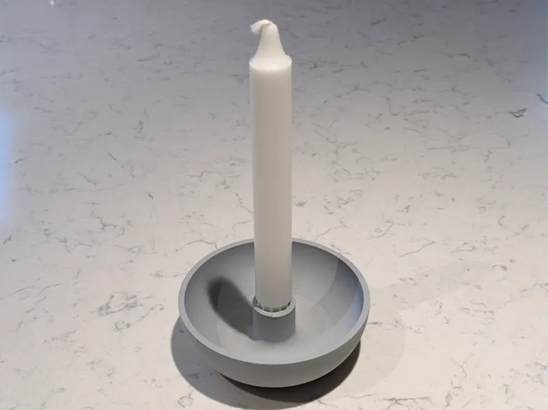 Round Candle Bowl