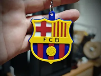 Barcelona FC Keychain