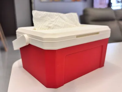 Ice Cooler Box Tissue Holder for 120x175mm Pack