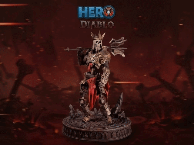 HERO LEGEND SKELETON KING DIABLO 3