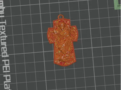 San Miguel keychain