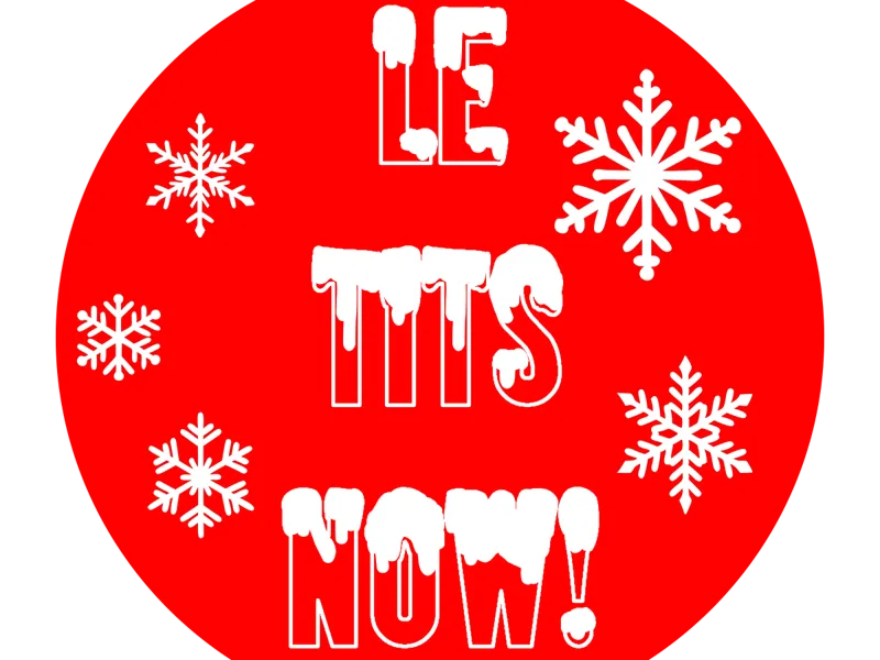 Le Tits Now - Funny Let It Snow Ornament