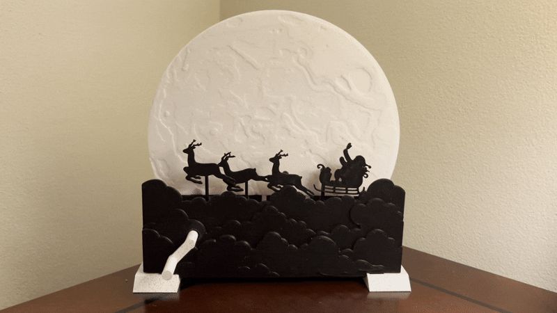 Christmas Night - Kinetic Sculpture